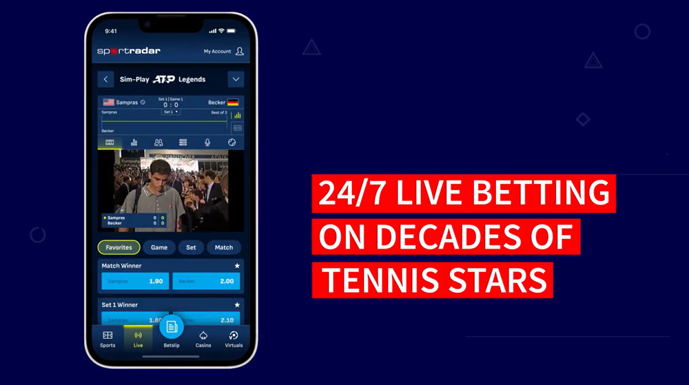 Sim-play ATP legends